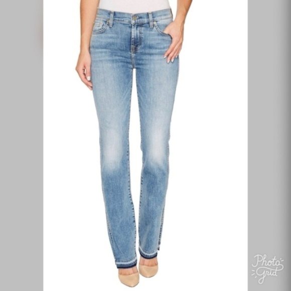 NWT 7 For All Mankind Dylan Straight Leg Jeans 25 - Picture 2 of 4